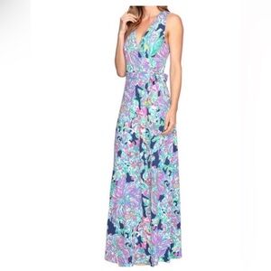Lilly Pulitzer Delfina Maxi Wrap Dress
